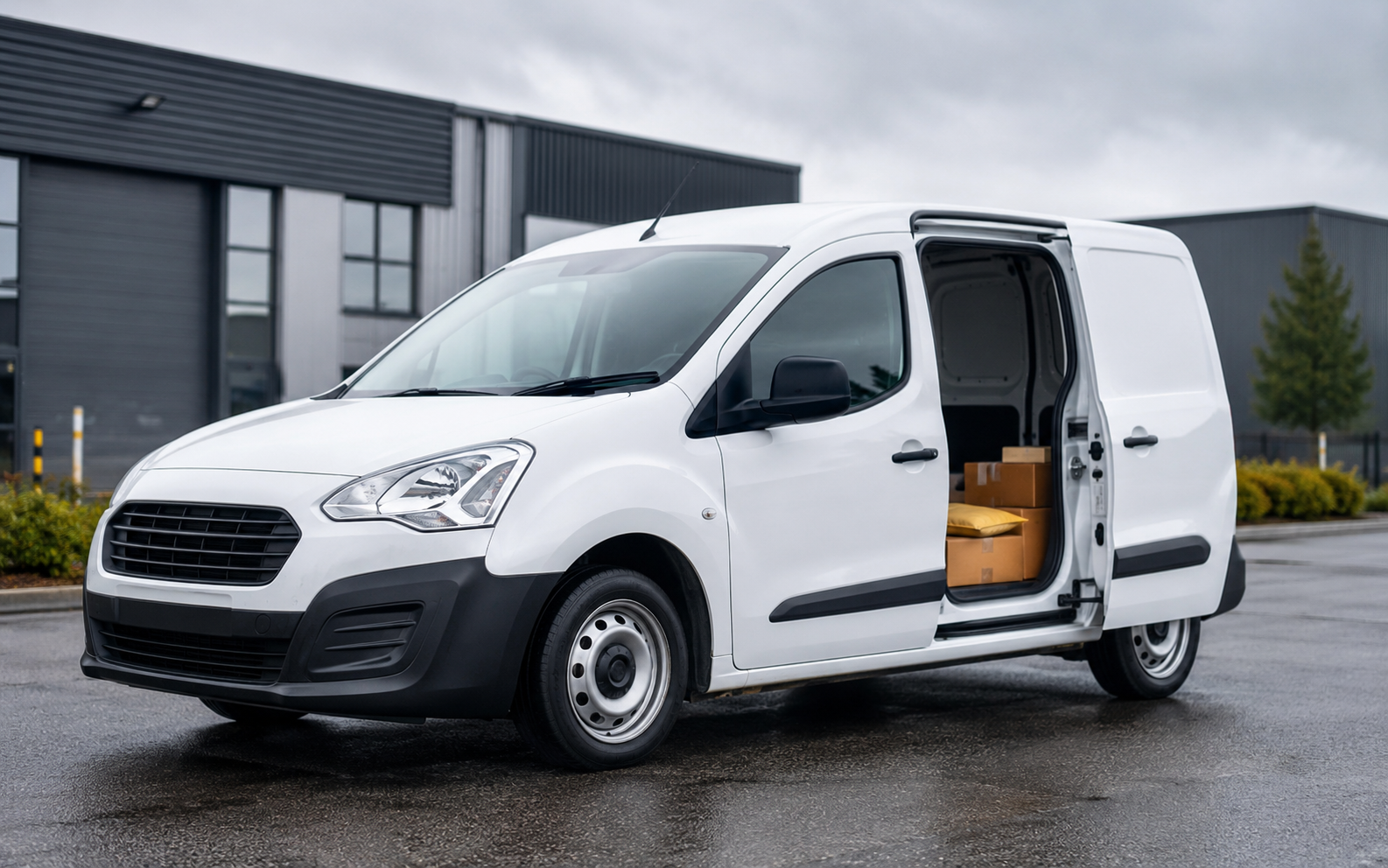 Small courier van for same day parcel and document delivery